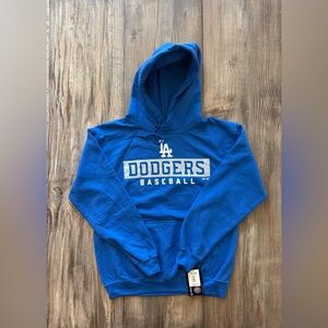 MLB Los Angeles Dodgers Royal Blue Hoodie S NWT